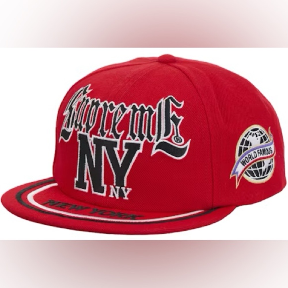 Supreme NY 6-Panel Red